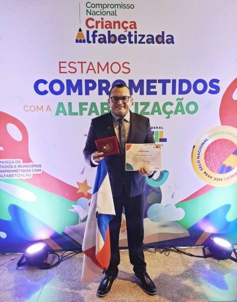 Janduís conquistou Selo Ouro no Compromisso Nacional Criança Alfabetizada.